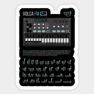 Volca FM Operators Sticker